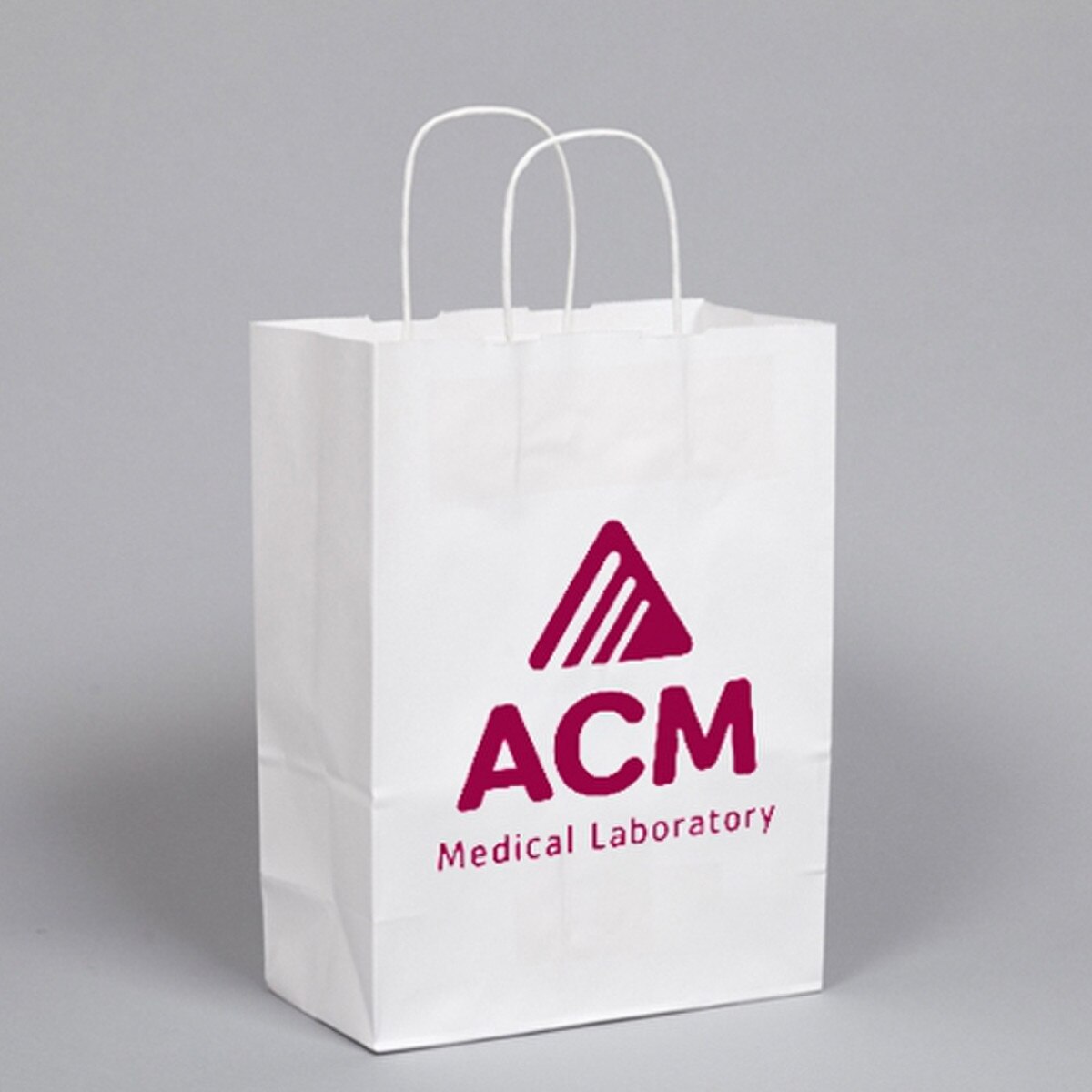 White Kraft Paper Custom PRINTED Sh